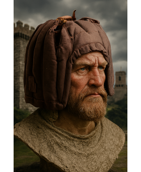 Medieval Authentic Cotton Padded Arming Cap